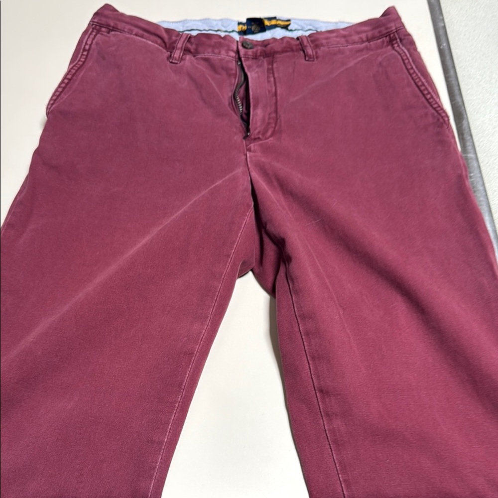 RUGBY RL vintage Rare Men's Burgundy Pants